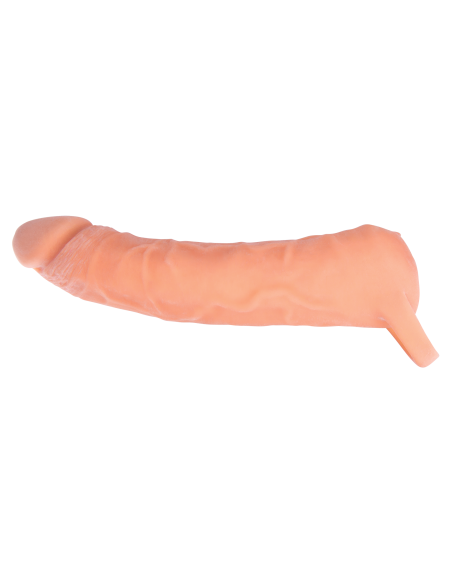 NMC TWO IN ONE 9 INCH PENIS EXTENDER AND MASTURBATOR FLESH